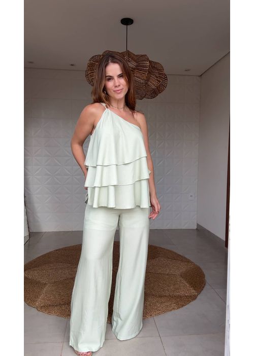 Conjunto Maria Laura Verde Claro - LUCIELENA LARA