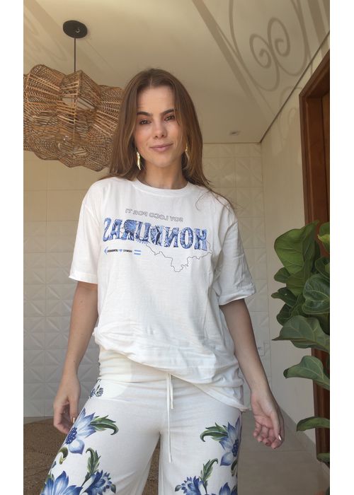Tshirt Fit Soy Honduras Estampado - LUCIELENA LARA