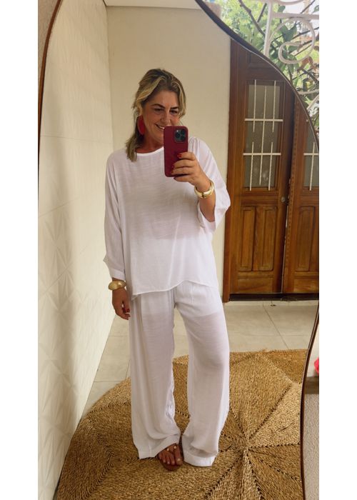Conjunto Alfaitaria Cibele Branco - LUCIELENA LARA