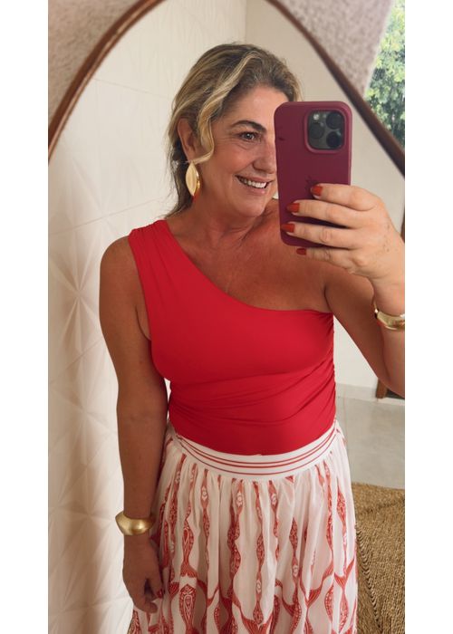 Body Jamily Vermelha - LUCIELENA LARA