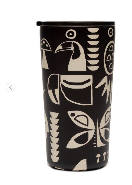 Copo Farm Glub 500ml Lenço Dia E Noite Estampado - LUCIELENA LARA