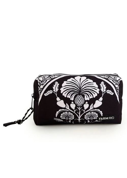 Maxi Necessaire Ora Bolas P Sintra Preto Estampado - LUCIELENA LARA