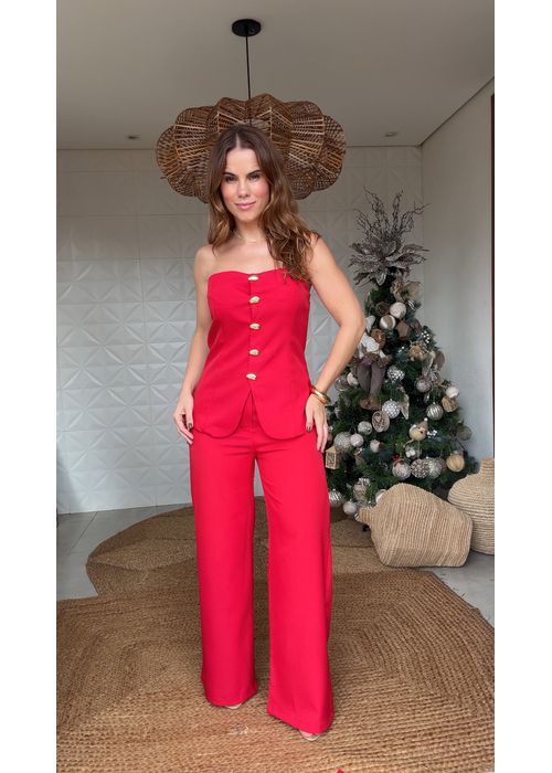 Conjunto Social Helena Vermelha - LUCIELENA LARA