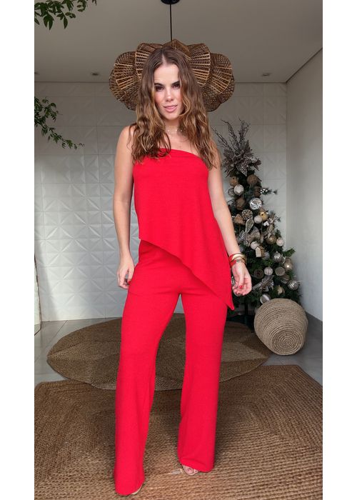 Conjunto Alicia Vermelha - LUCIELENA LARA