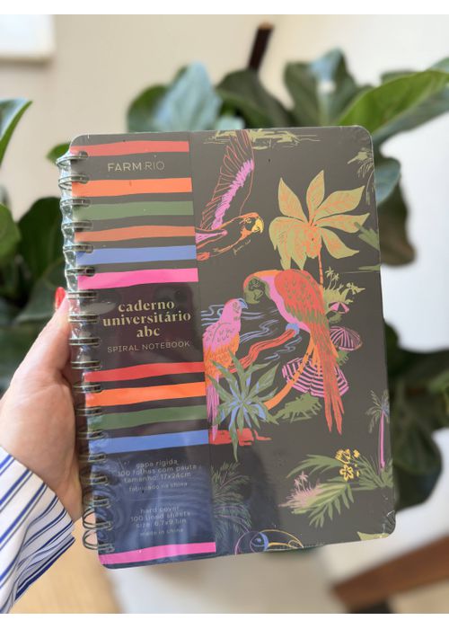 Caderno Universitário Voo Descoladinho Estampado - LUCIELENA LARA