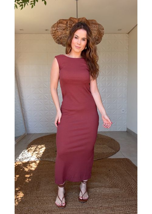 Vestido Cropped Decote Estampado - LUCIELENA LARA