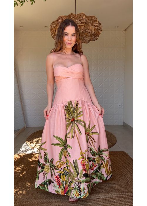 Vestido Jeri Estampado - LUCIELENA LARA