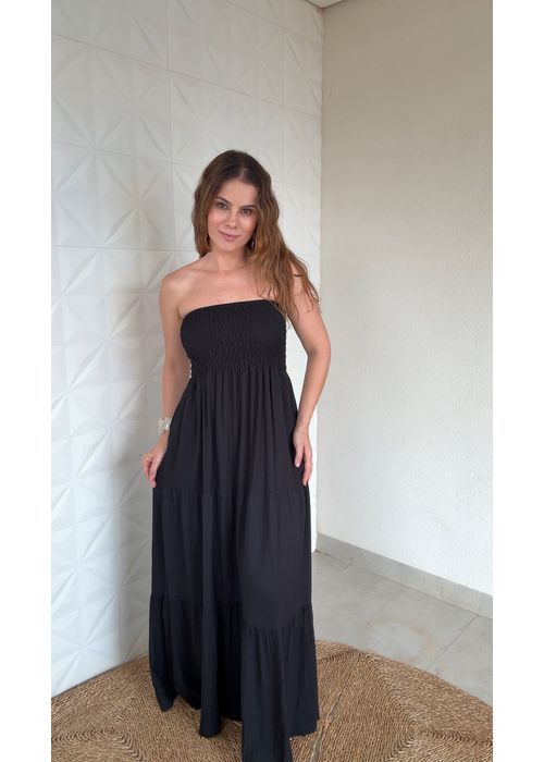 Vestido Valentina Preto - LUCIELENA LARA
