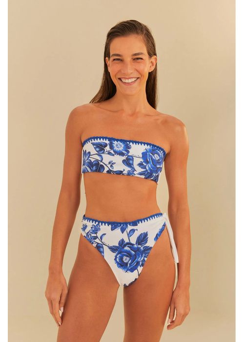 Biquini Artesanal Florença Estampado - LUCIELENA LARA