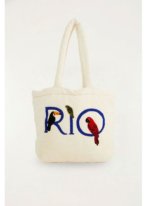 Bolsa Farm Solzão Farm Rio Off White - LUCIELENA LARA