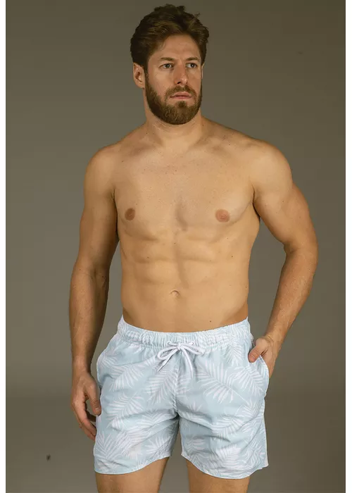 Short Masculino Estampado Havai Dulk - DULK
