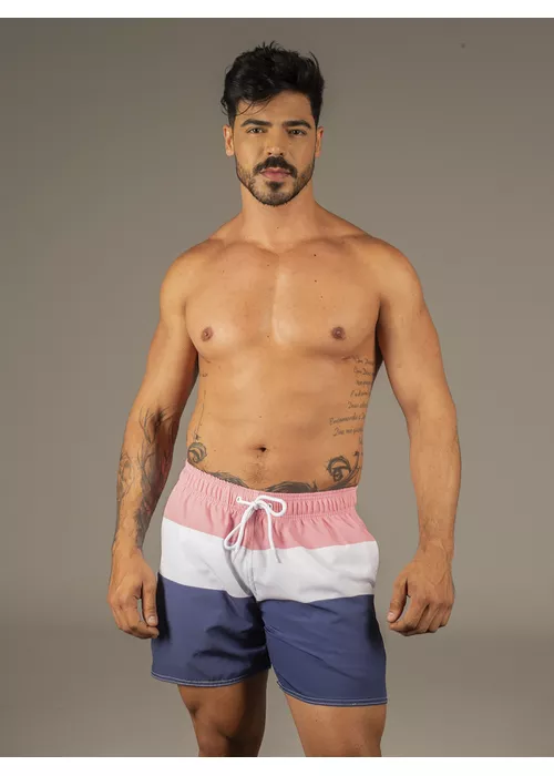 Short Masculino Estampada Vanilla Dulk - DULK