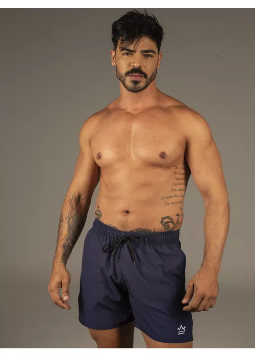 Short Masculino Azul Marinho Dulk - DULK