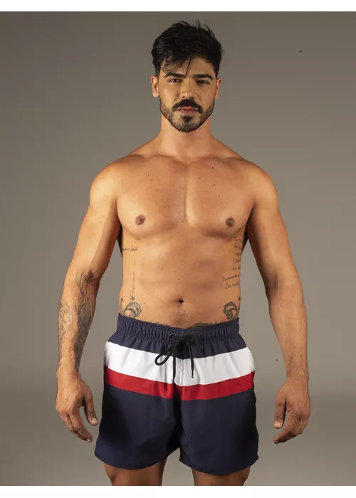 Short Masculino Estampado Red Dulk - DULK