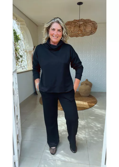 Conjunto Moletinho Preto - LUCIELENA LARA