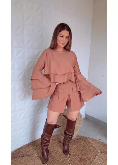 Conjunto Marina Caramelo - LUCIELENA LARA