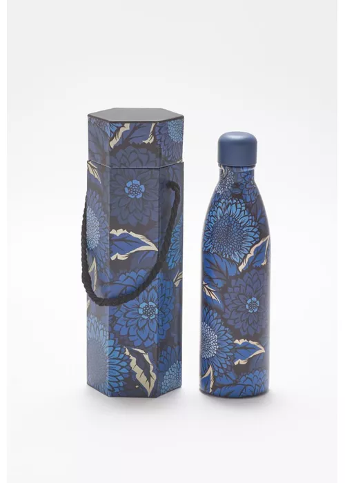Garrafa Glub Glub Floral Vintage 750ml Estampado - LUCIELENA LARA