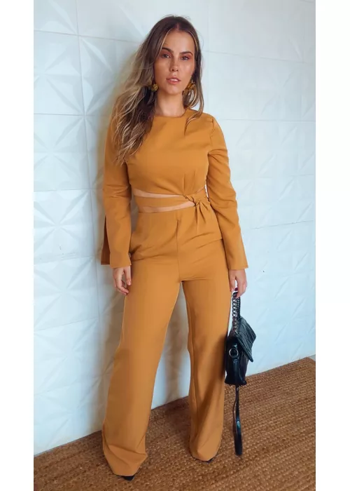 Conjunto Elia Caramelo - LUCIELENA LARA