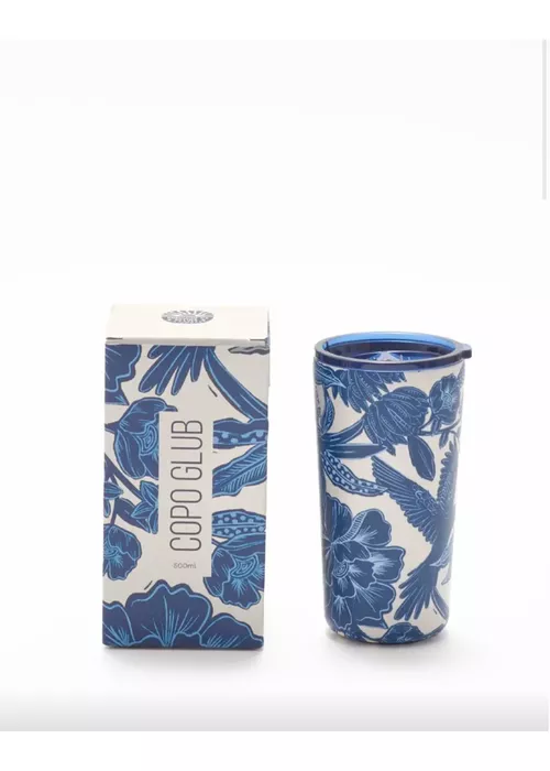 Copo Xilo Tropical Glub 500ml Estampado - LUCIELENA LARA