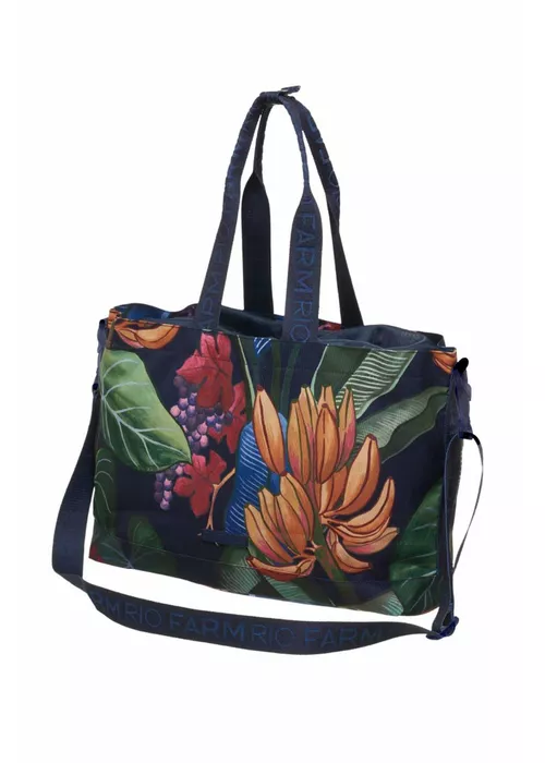 Totebag Carioca Banana Uva Estampado - LUCIELENA LARA