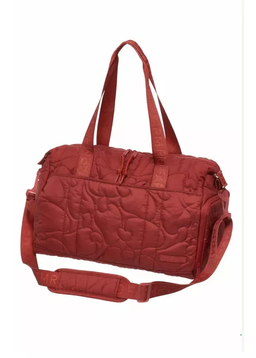 Bolsa Viva Gráfico Tropical Puffer Vermelha - LUCIELENA LARA