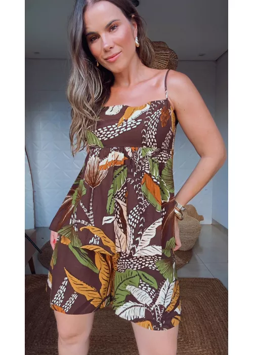 Blusa Floresta Sketch Estampado - LUCIELENA LARA