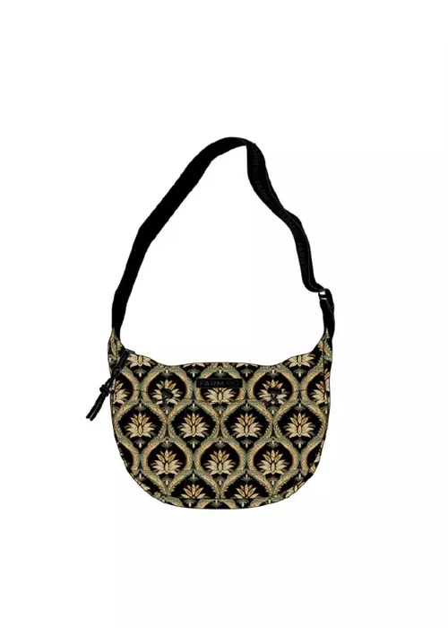 Bolsa Banana P Joia Boho Estampado - LUCIELENA LARA