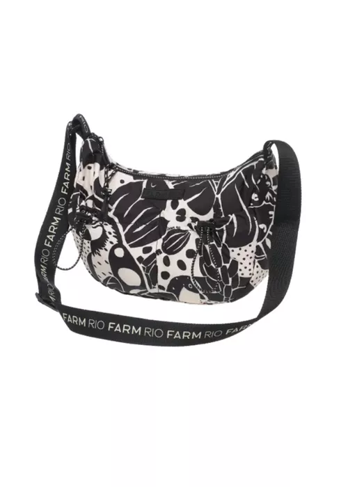 Bolsa Banana P Bichos Na Floresta Estampado - LUCIELENA LARA