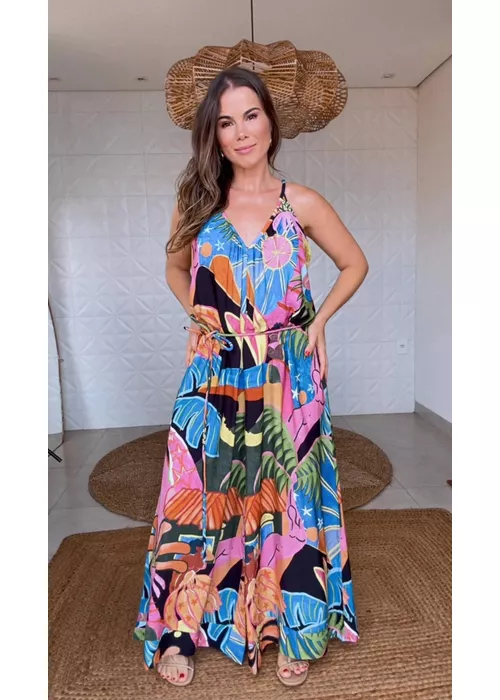 Macacão Fantasia Estampado - LUCIELENA LARA