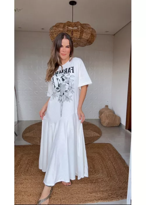 Vestido Farm Rio Amazônia Estampado - LUCIELENA LARA