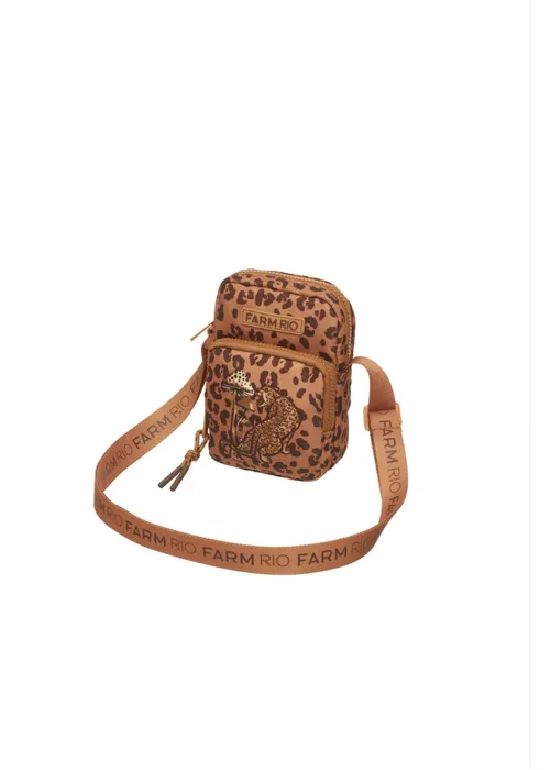 Bolsa Da Gema Onça Estampado - LUCIELENA LARA