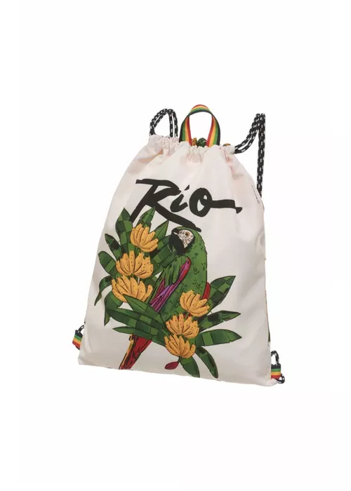 Bolsa Praiana Rio Maracana Estampado - LUCIELENA LARA