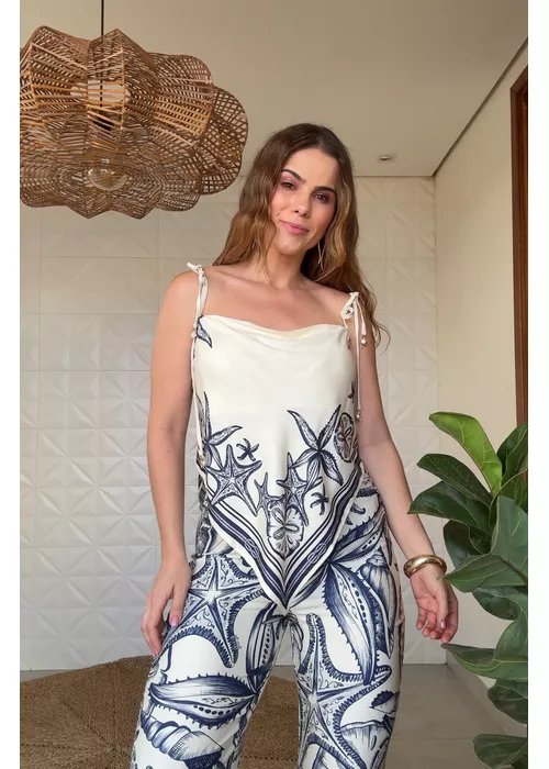 Regata Lenço Aventureiro Estampado - LUCIELENA LARA