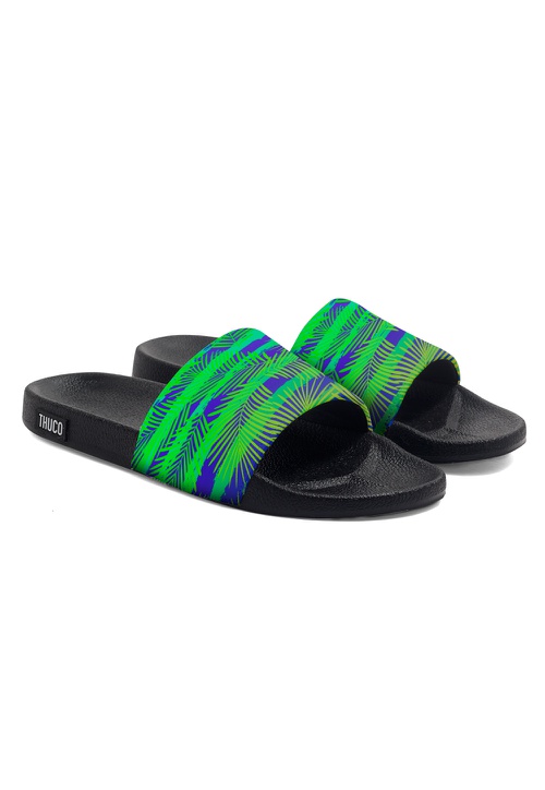 Chinelo Slide Unissex Leave Stripes Verde Use Thuc... - Use Thuco