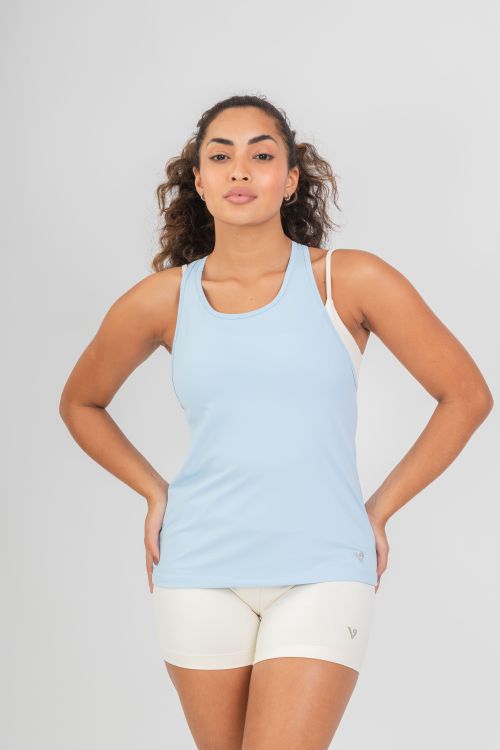Regata Nadador Fitness - Pétala Azul - VASHTI FITNESS
