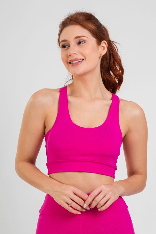 Top Nadador Fitness - Rosa Pink - VASHTI FITNESS