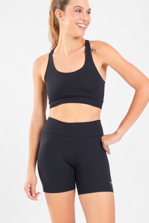 Top Nadador Fitness - Preto - VASHTI FITNESS