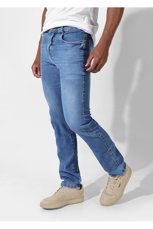 Calça Jeans Reta Masculina