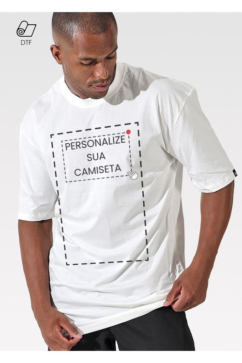 Camiseta Oversized Personalizada DTF