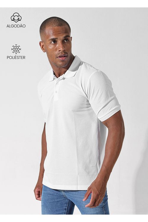 Polo Masculino Branca