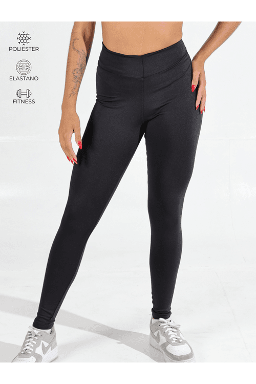 Calça Fitness Feminina Preta