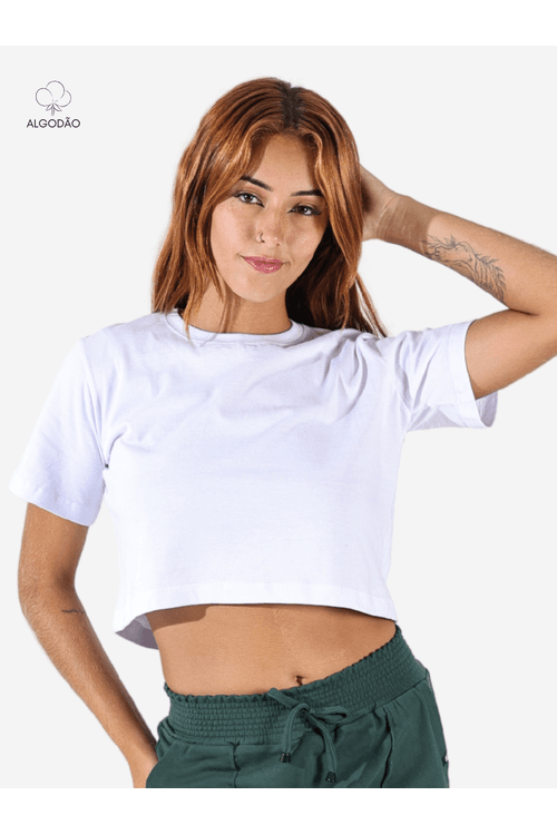 Cropped Feminino Branco