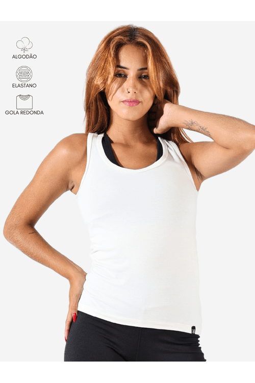 Regata Nadador Feminina Off White