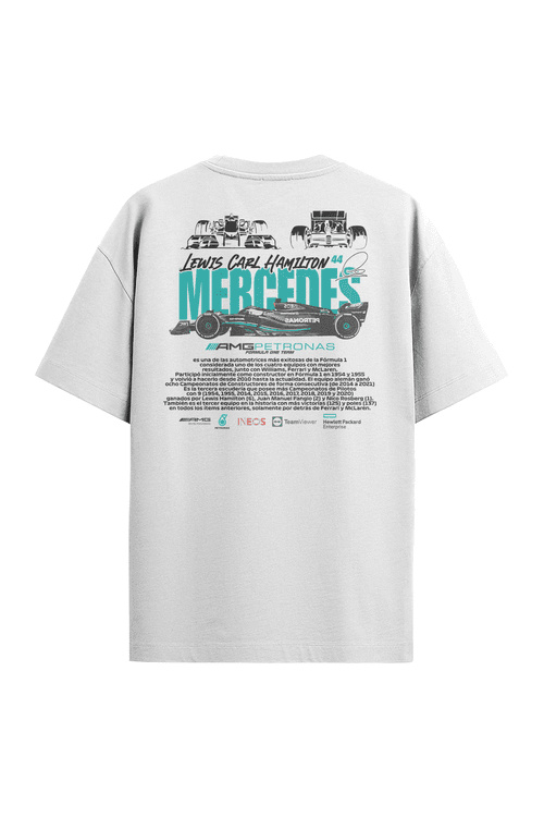 Camiseta Oversized Mercedes
