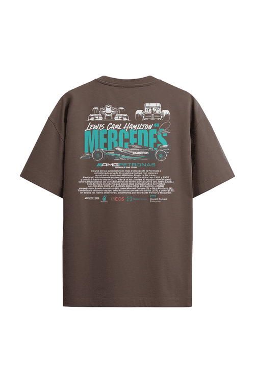 Camiseta Oversized Mercedes