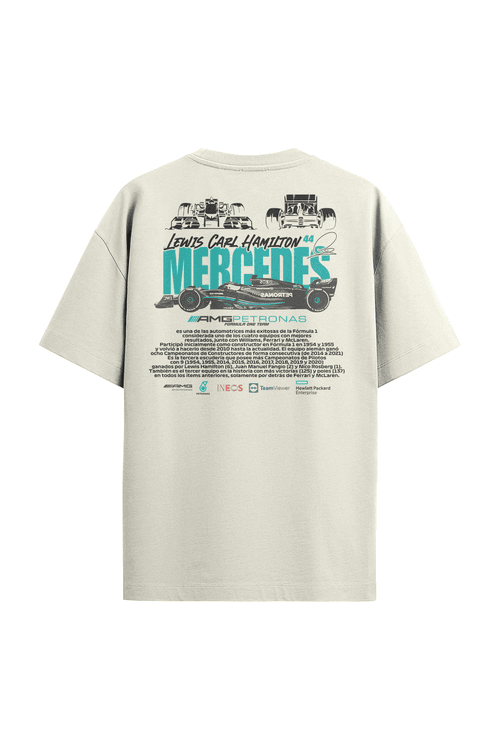 Camiseta Oversized Mercedes