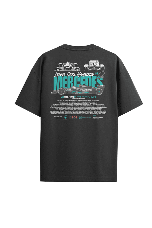 Camiseta Oversized Mercedes