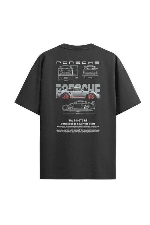 Camiseta Oversized Porsche