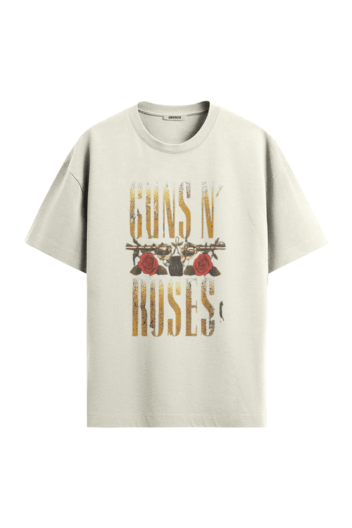 Camiseta Oversized Guns n' Roses