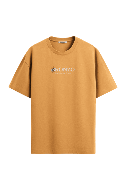 Camiseta Oversized Unissex Bronzo Vibes